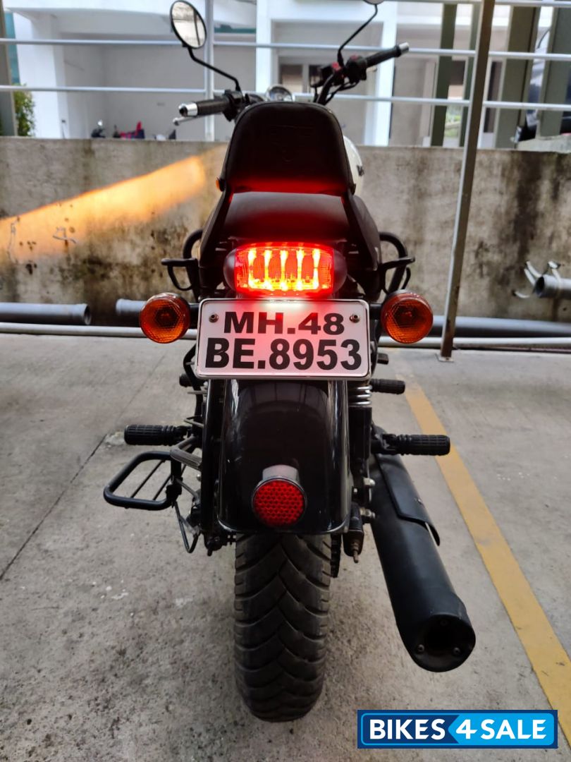 Whimsical White Royal Enfield Thunderbird X 350