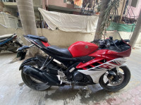 Red Yamaha YZF R15 V2