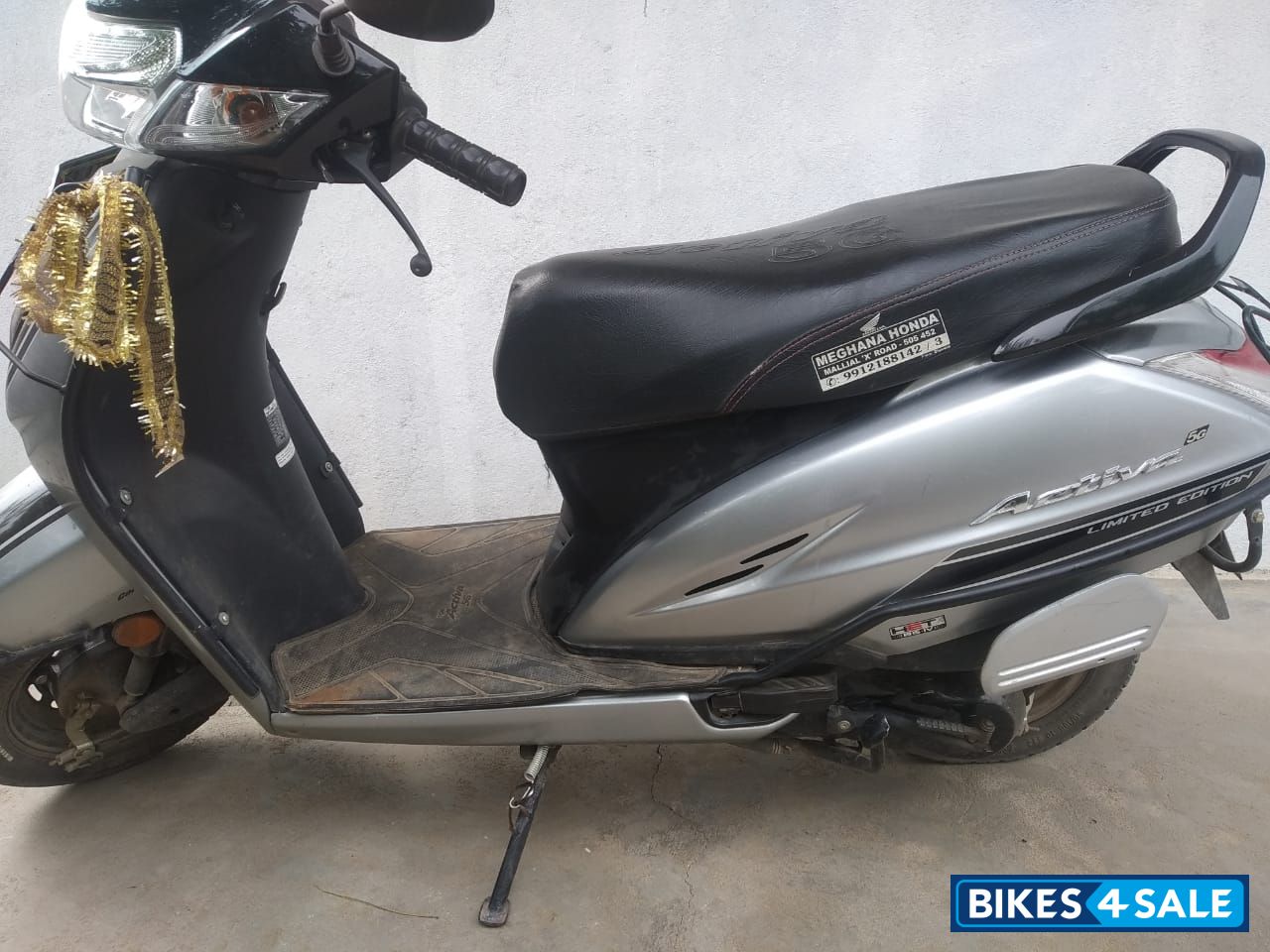 Grey Honda Activa 5G Limited Edition