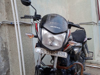 Black Honda CB Shine