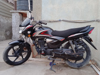 Black Honda CB Shine