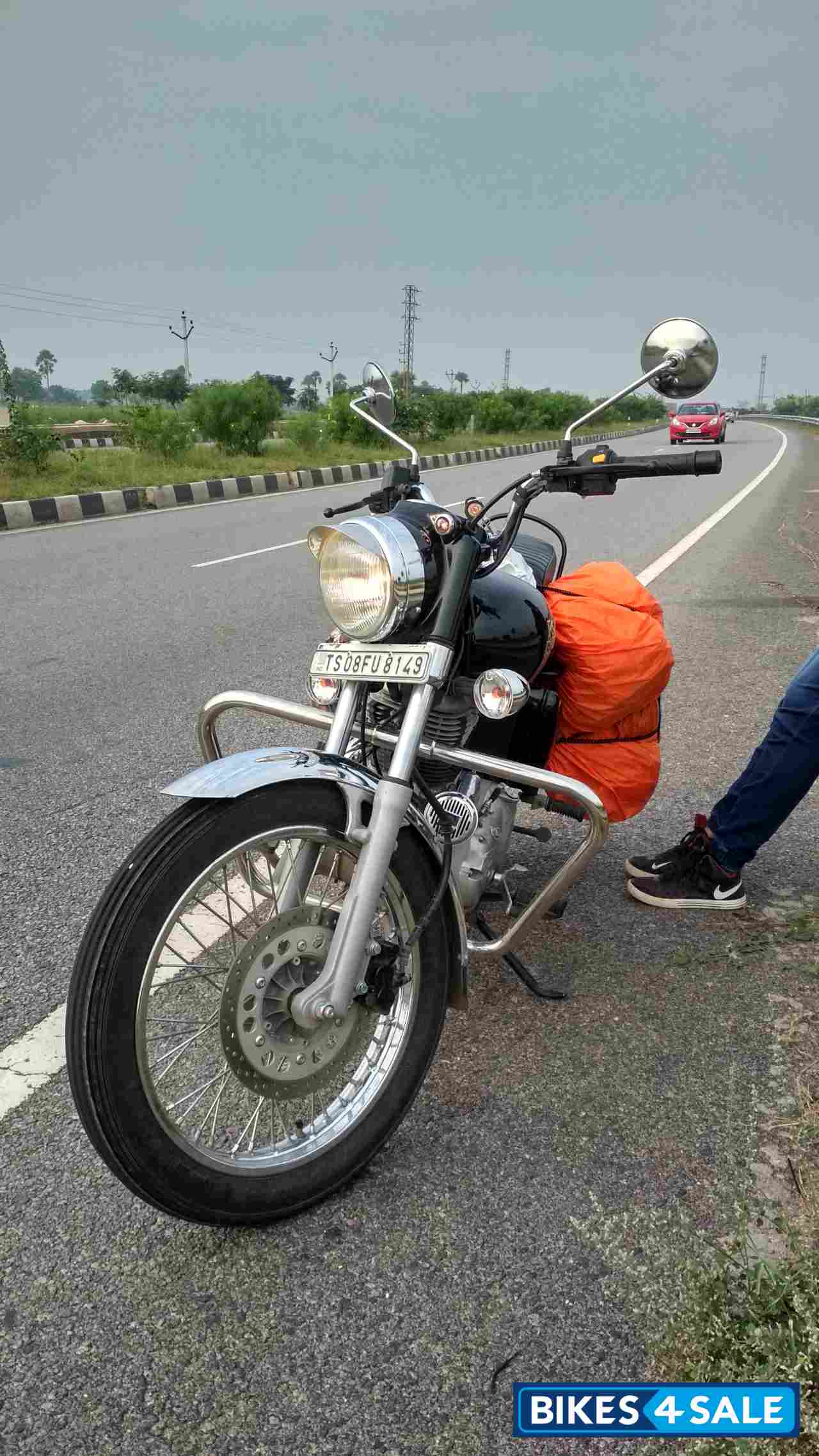 Black Chrome Royal Enfield Bullet 350 ES