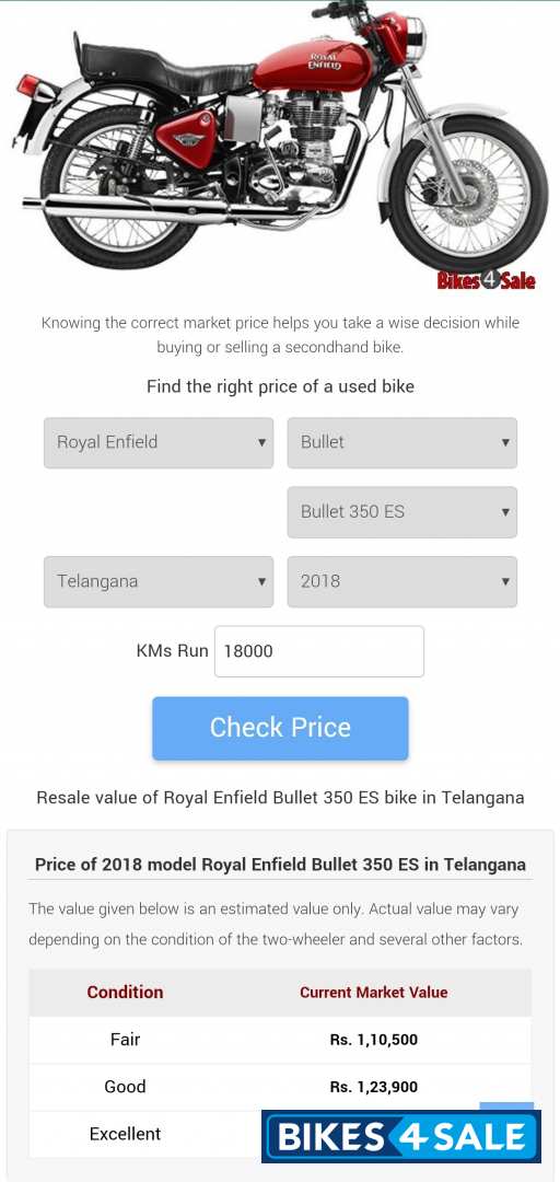 Black Chrome Royal Enfield Bullet 350 ES
