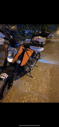 Orange KTM Duke 200