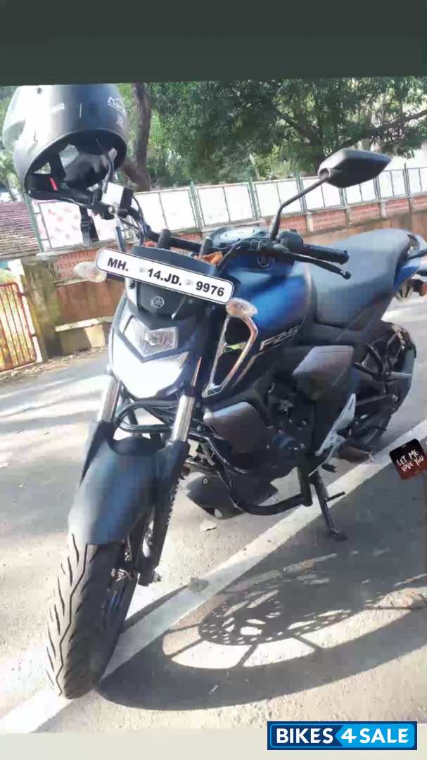 Matt Blue Yamaha FZ-S FI V3