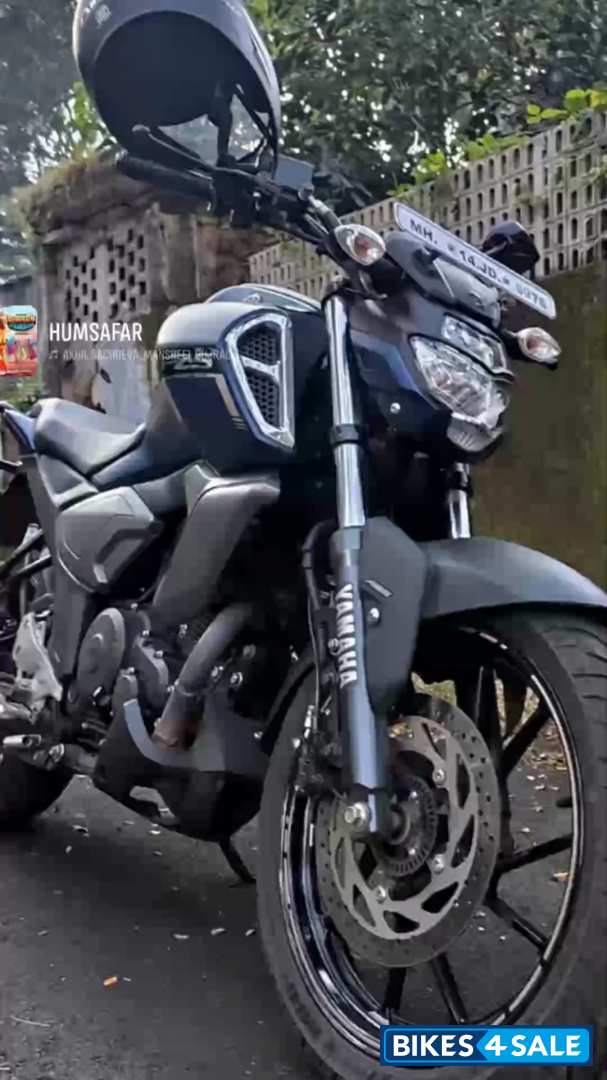 Matt Blue Yamaha FZ-S FI V3