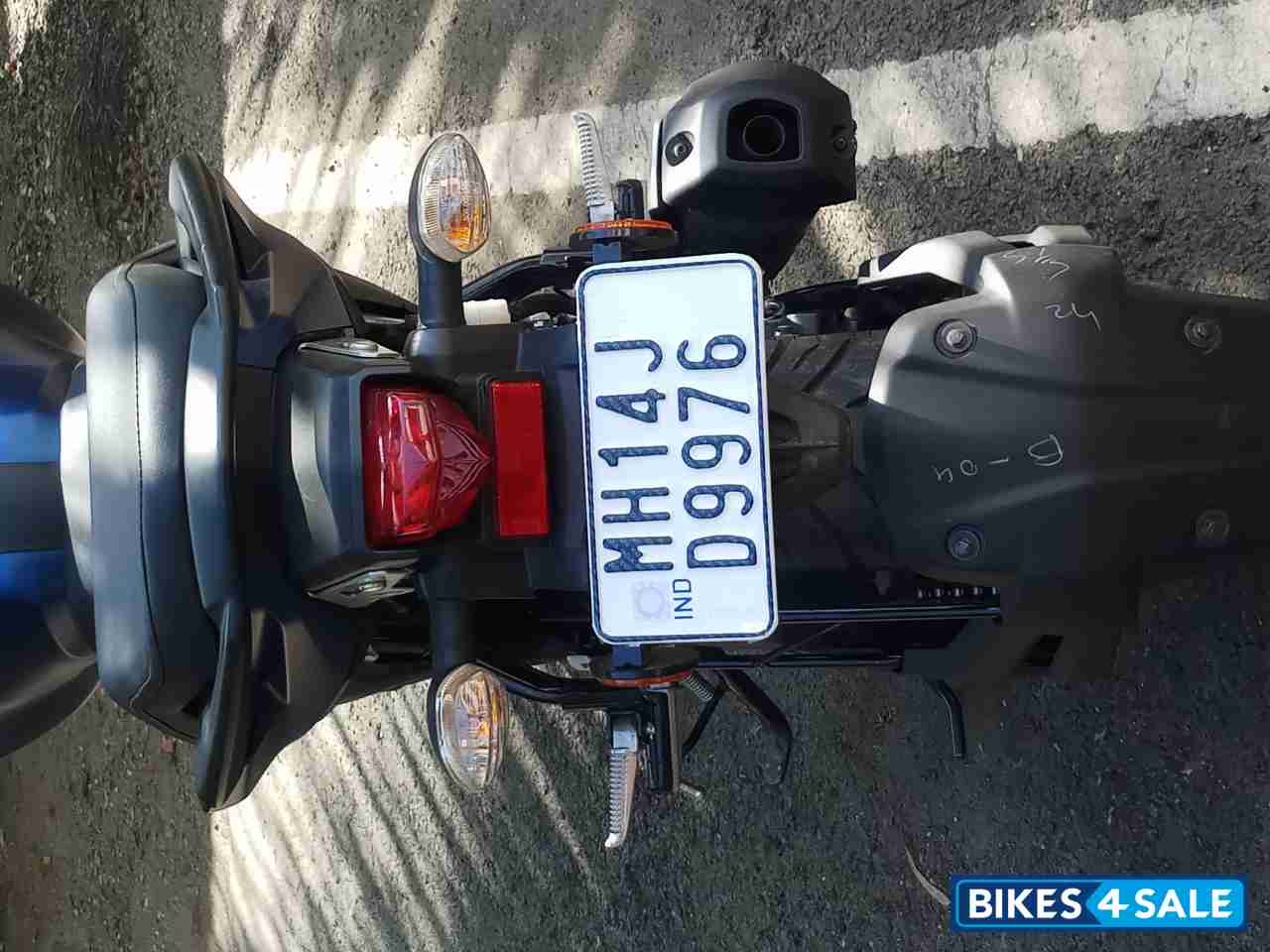 Matt Blue Yamaha FZ-S FI V3