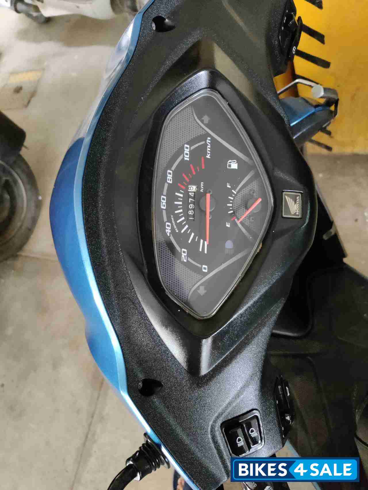 Metallic Blue Honda Activa 3G