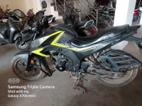 Black With Green Strips Honda CB Hornet 160R