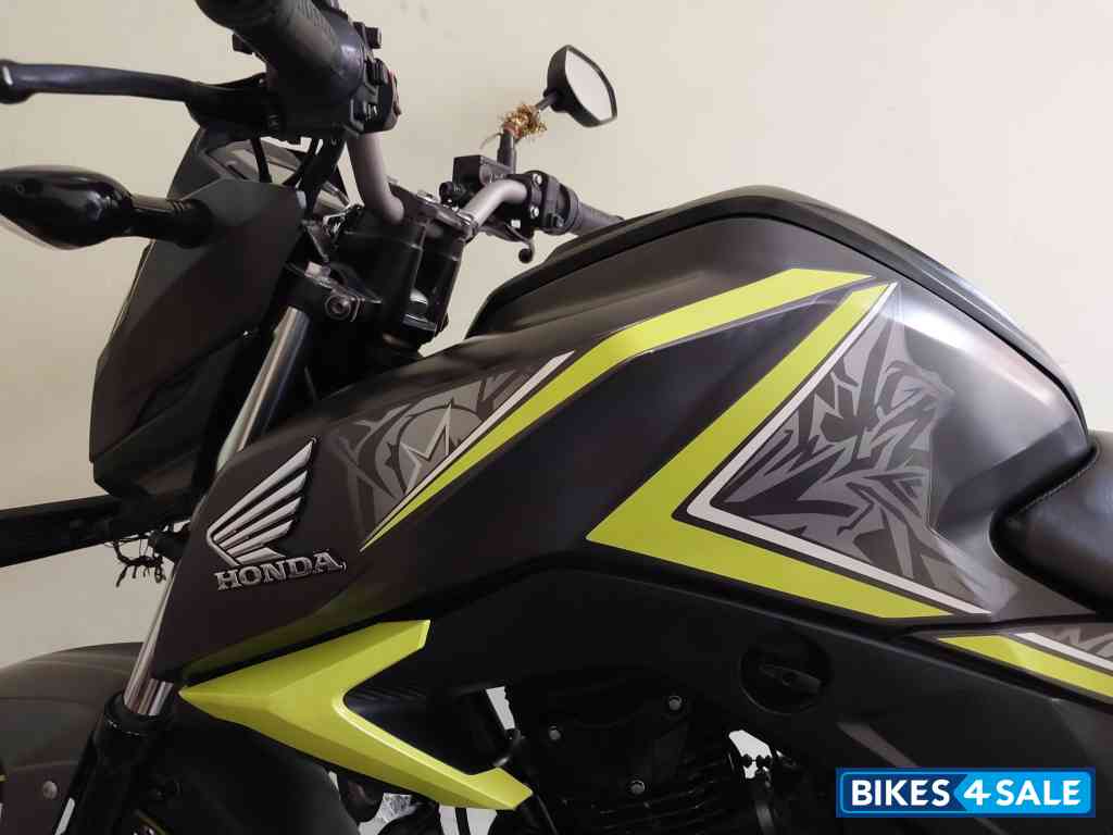 Matt Striking Green Honda CB Hornet 160R