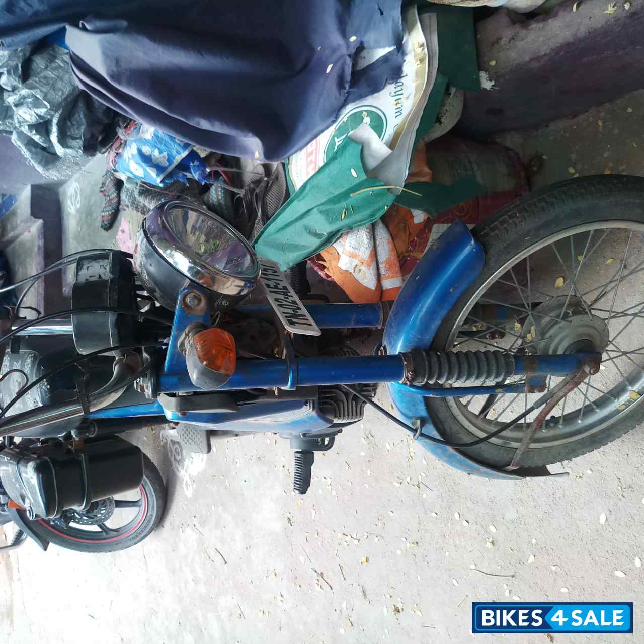 Blue TVS XL Super Blue TVS XL Super