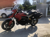 Red Ducati Hyperstrada