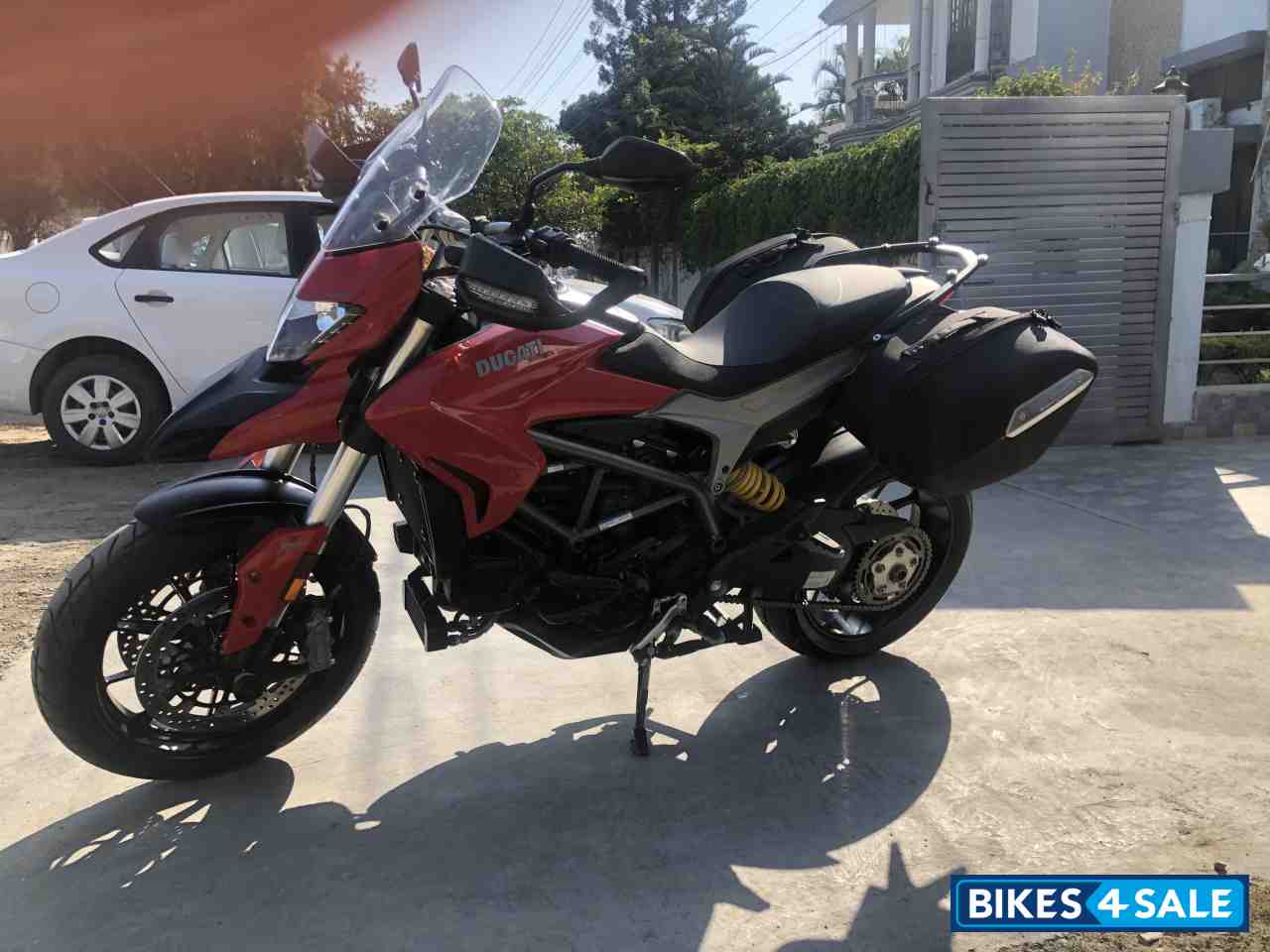 Red Ducati  Hyperstrada