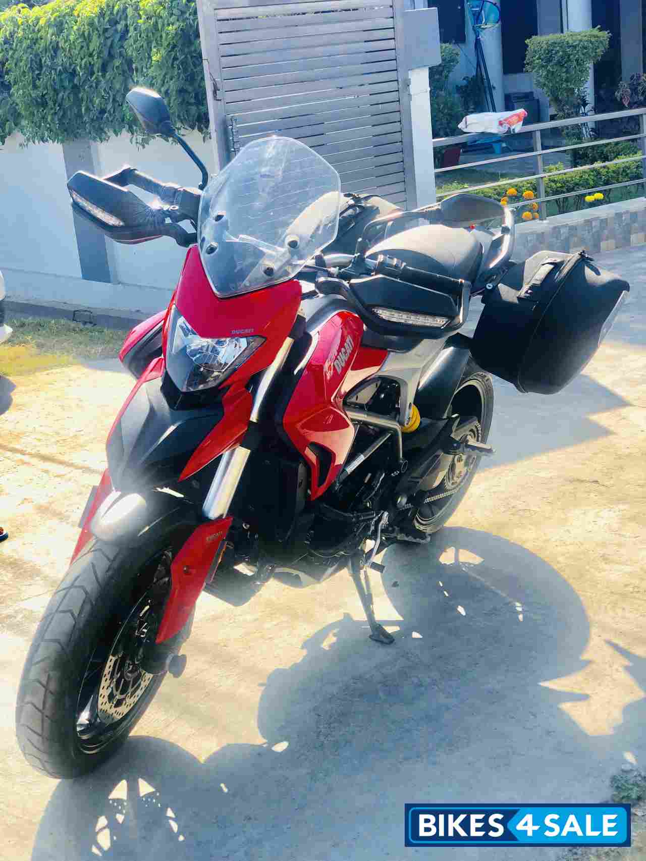 Red Ducati  Hyperstrada