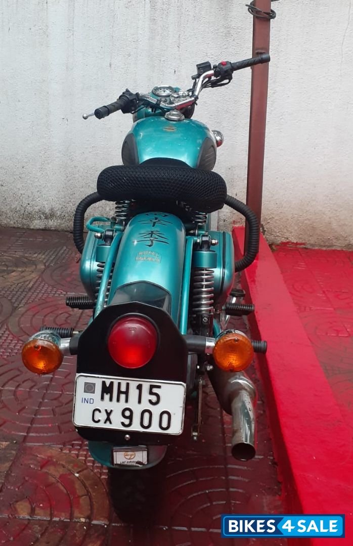 Green Royal Enfield Bullet 500