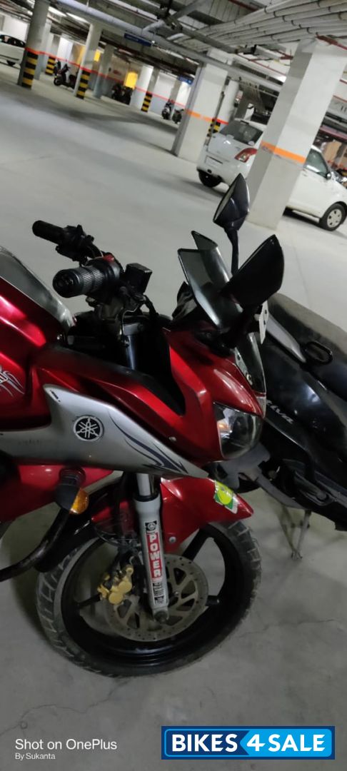 Red Yamaha Fazer