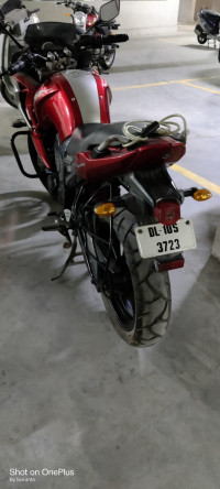 Red Yamaha Fazer