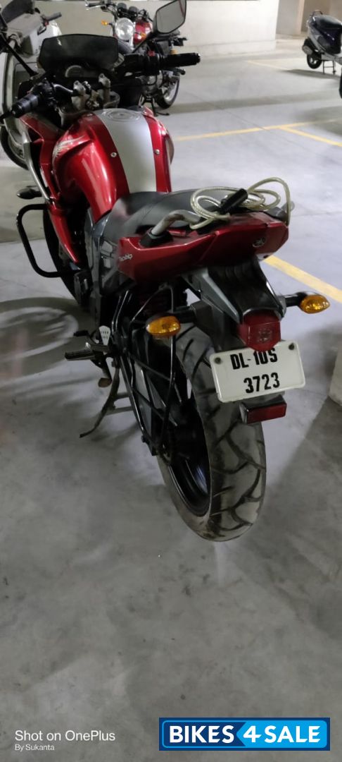 Red Yamaha Fazer
