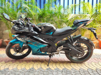 Black/blue Yamaha YZF R15 V2