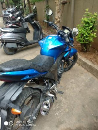 Blue Suzuki Gixxer 150