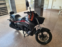 Black And Red Suzuki Intruder 150 FI