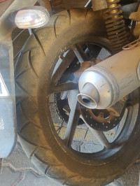 Red Bajaj Pulsar 220F