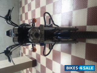 Blue Royal Enfield Thunderbird 350