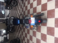 Blue Royal Enfield Thunderbird 350