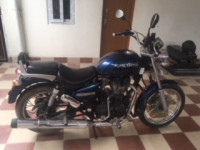 Blue Royal Enfield Thunderbird 350