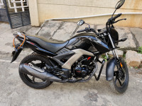 Black Honda CB Unicorn 160