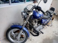 Blue Royal Enfield Thunderbird 350