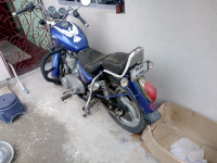 Blue Royal Enfield Thunderbird 350