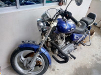 Blue Royal Enfield Thunderbird 350