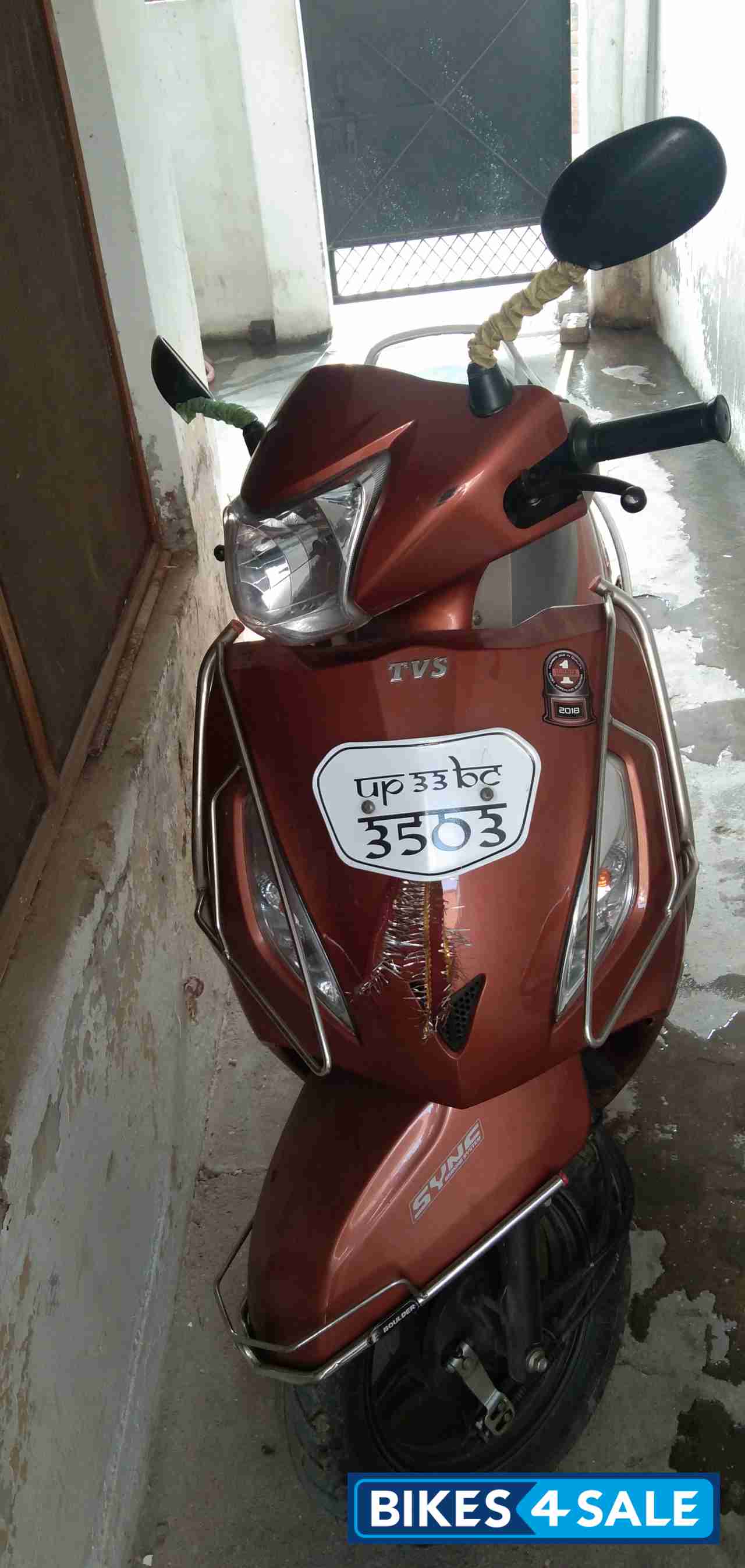 Stallion Brown TVS Jupiter ZX