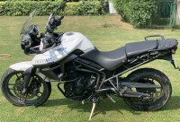 White Triumph Tiger 800 XRx