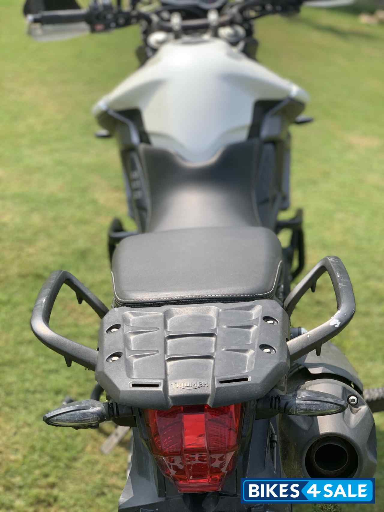 White Triumph Tiger 800 XRx