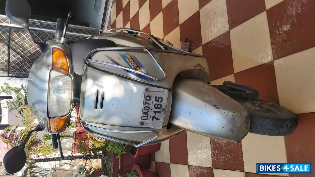 Silver Honda Activa