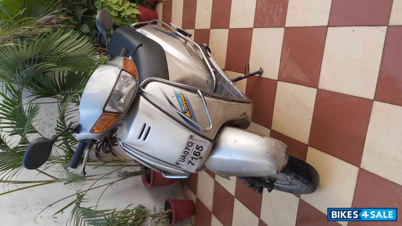 Silver Honda Activa