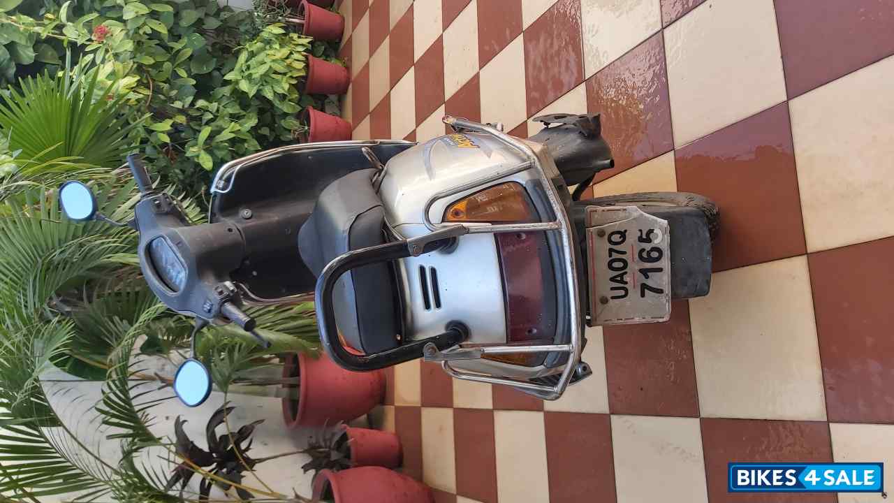 Silver Honda Activa