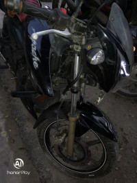 Black TVS Apache RTR 180