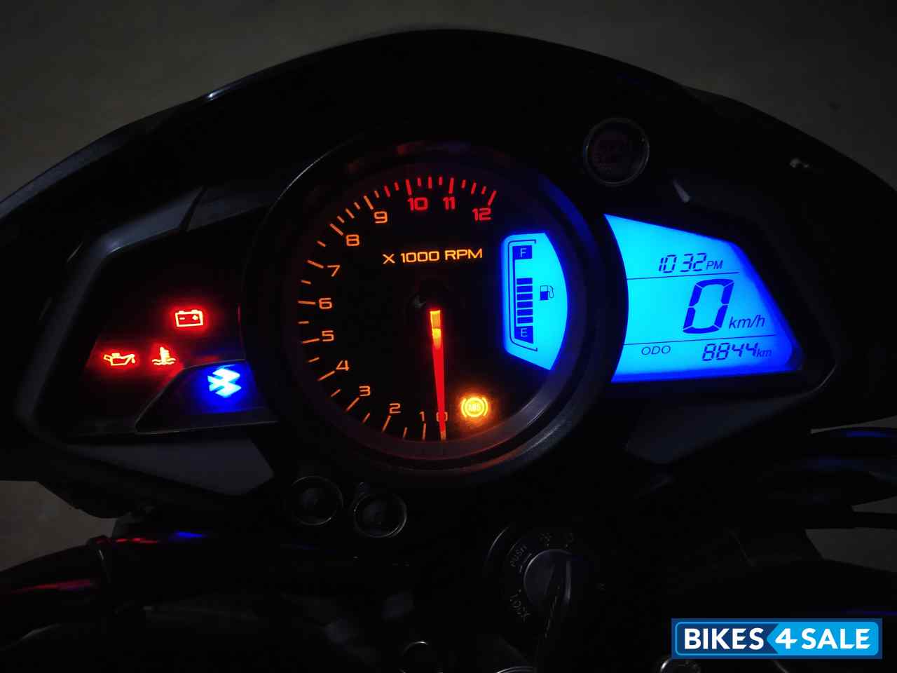 Black Bajaj Pulsar 200 NS ABS