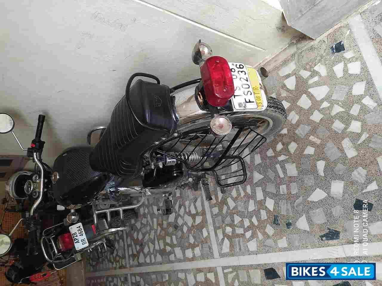 Black Royal Enfield Bullet Electra Twinspark