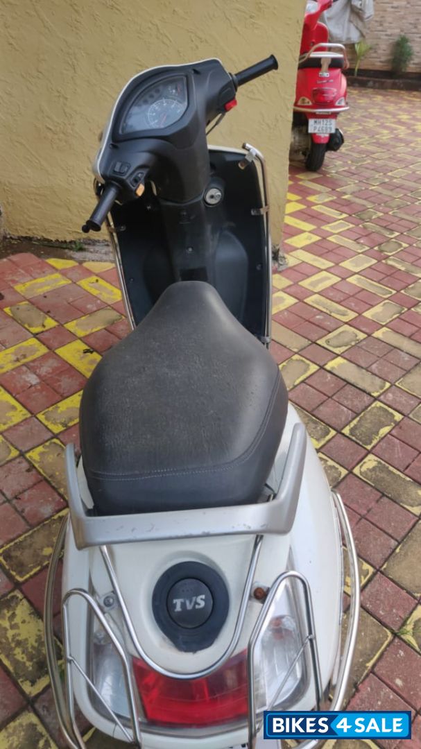 White TVS Jupiter