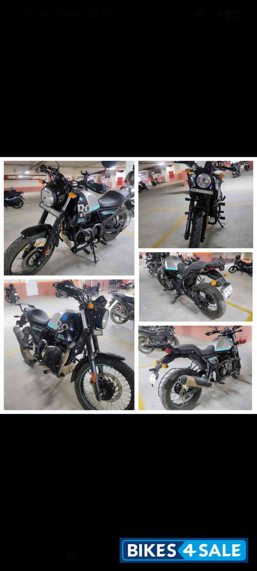 Silver Spirit Royal Enfield Scram 411