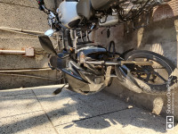 Black TVS Apache RTR 180 ABS