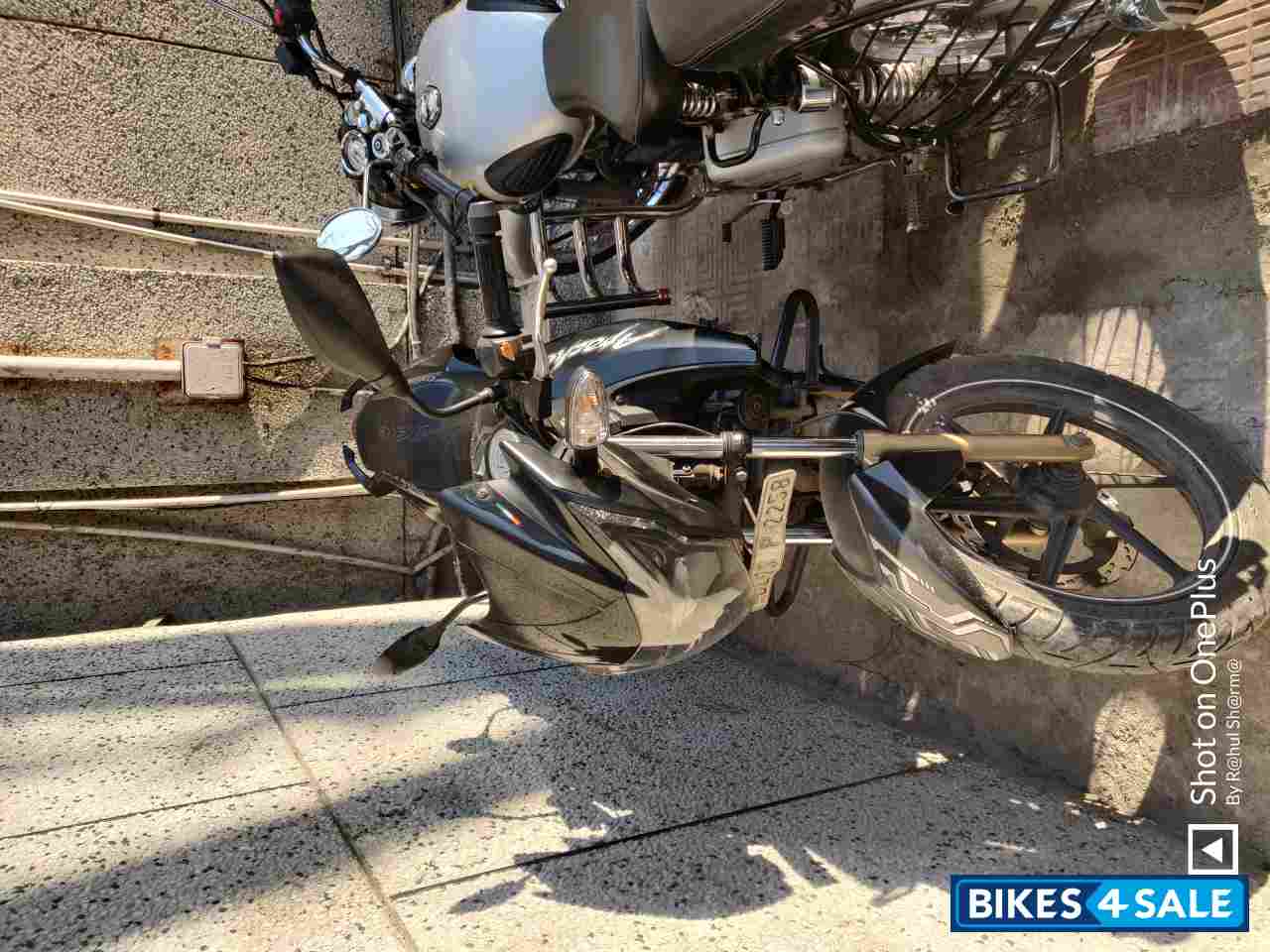 Black TVS Apache RTR 180 ABS