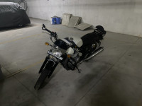 White Royal Enfield Continental GT 650 Twin