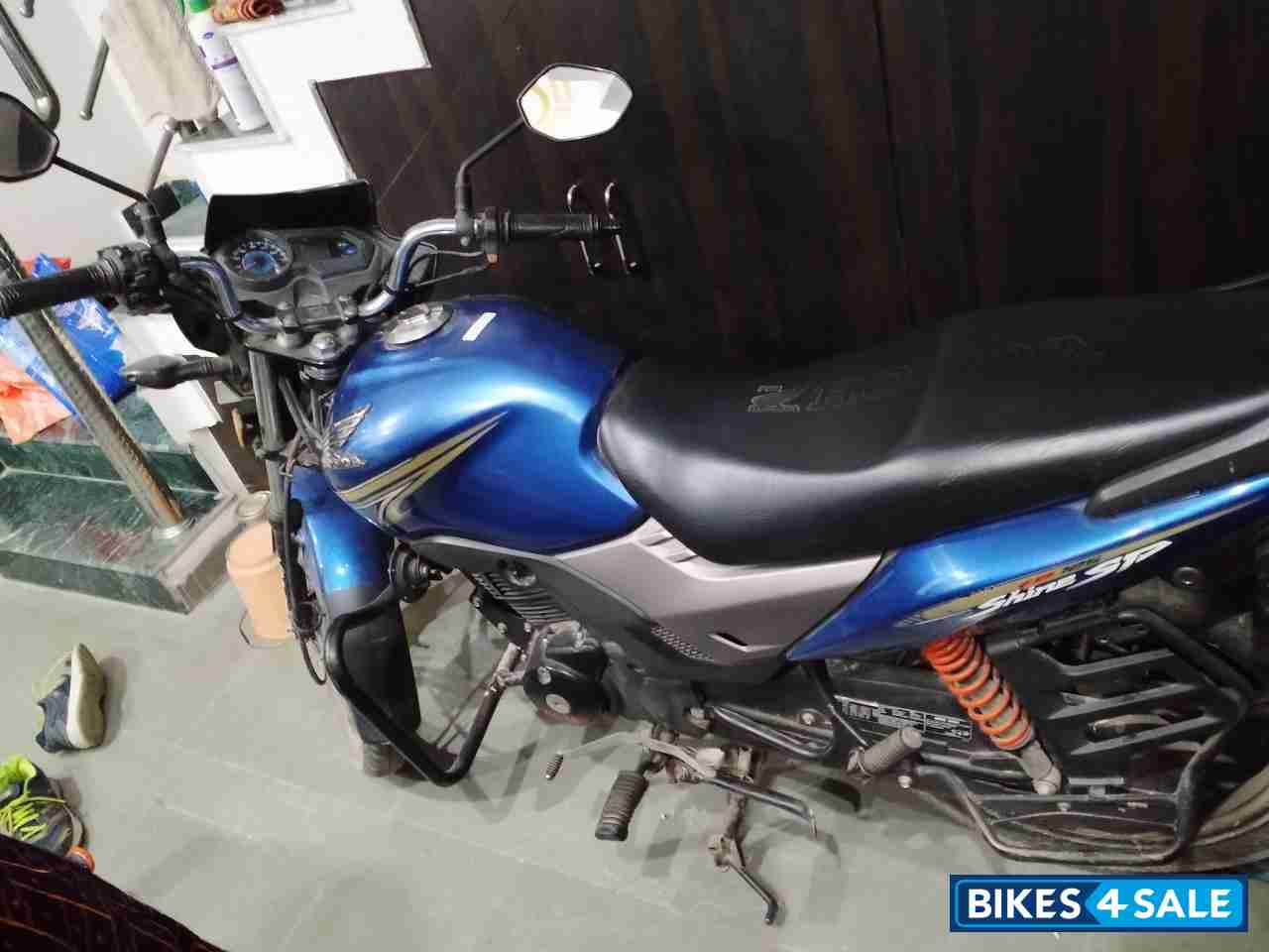 Sky Blue Honda SP 125 BSVI