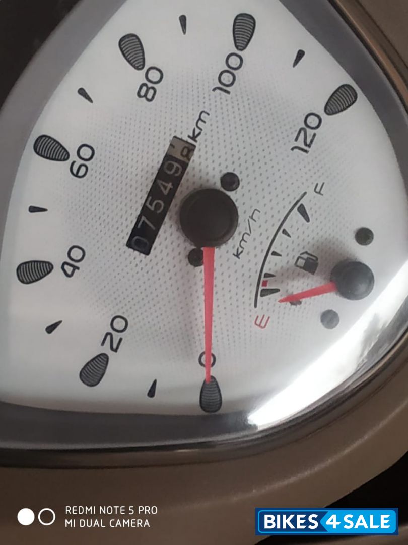 Matte Black TVS Scooty Zest