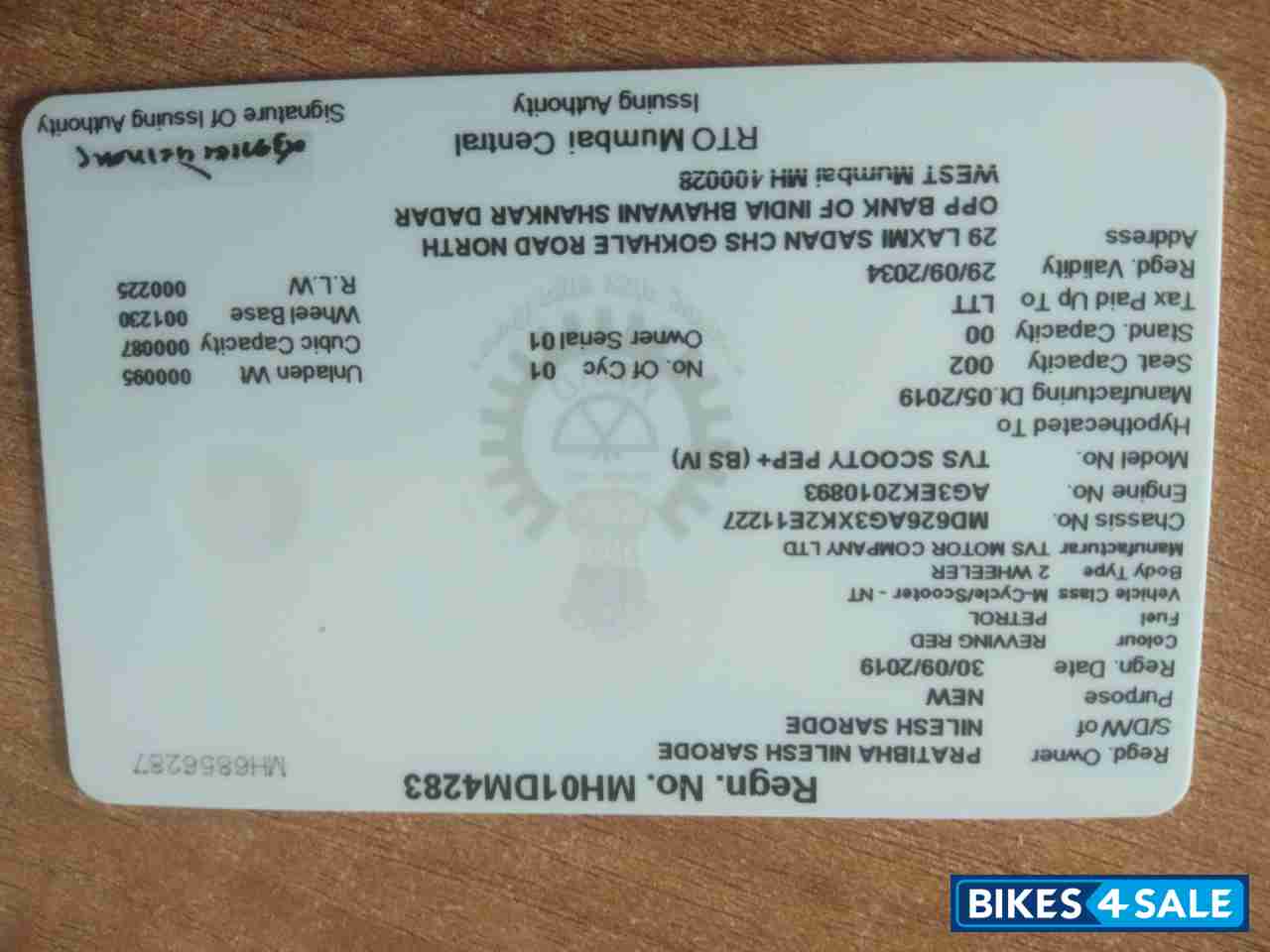 TVS Scooty Pep Plus BS6